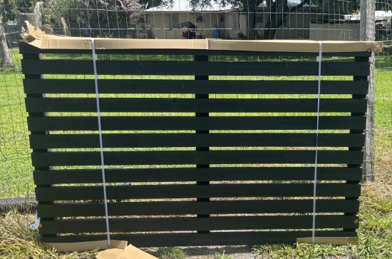 (5) Yardlink 4'X6' Cedar Semi-Privacy Fence Panels