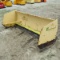 Avalanche SSA200-08 8' Box Plow Skid Steer Attachment S/N 7730
