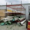 (3) Sections of Pallet Racking (8) 12' Uprights, (20) 9' Crossbeams, & Cont