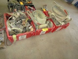 Lot of Ratchet Straps & Synthetic Lifting Slings