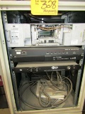 Repeater Server Cabinet w/ (1) Motorola MTR2000 VHF Repeater, (1) Zerron 38