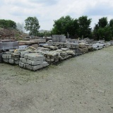 (24) Pallets of Limestone & Rock Various Pavers, Blocks & Slabs