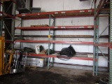 (2) Sections of Pallet Racking (3) 12'x3' Uprights, (16) 9' Cross Beams, (N