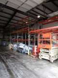 (6) Sections of Pallet Racking (7) 17'x4' Uprights, (32) 9' Crossbeams, (2)