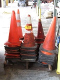 Pallet of Safety Pylons
