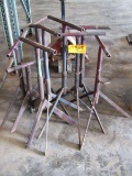 (8) Material Support Stands