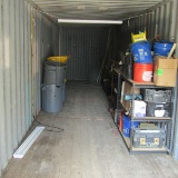 Remaining Contents of Shipping Container (4) Adjustable Shelving Units, (4)