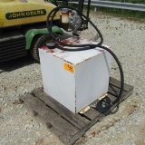 50 Gallon Truck Bed Fuel Tank w/ Rotary Gas Pump