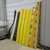 (10) Assorted Snow Blade Attachments For Loader Buckets