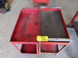 (2) Steel Shop Carts (1) Snap-On Model KR-488, 16