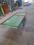 2-Wheel Steel Flatbed Dump Cart 58
