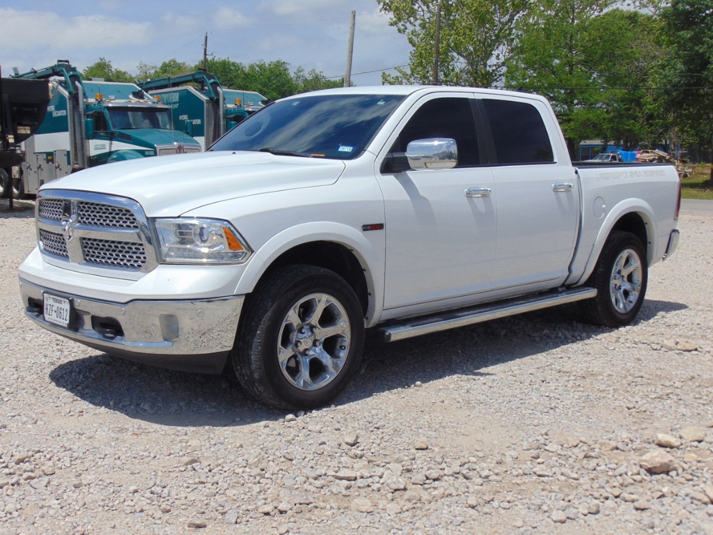 2016 Dodge Ram 1500 Eco Diesel 4WD Quad Cab Truck Miles: 62,500; Engine: 3.