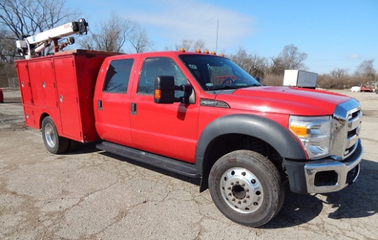2012 Ford F550 XL Super Duty Dually Service Truck, VIN: 1FD0W5GT0CEA33207,