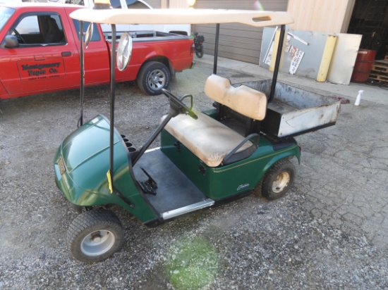 Ez-Go Electric Golf Cart, 36 Volt, Utility Bed, Charger, Sn/ 1205738, 1999y