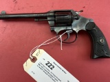 Colt Police Positive .32 Police Revolver