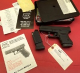 Glock 36 .45 auto Pistol