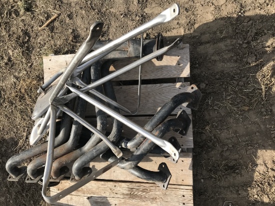 Ford 400 Engine, Headers & F250 Truck Mirrors