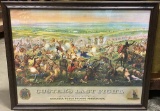 Large Framed Custers Last Stand Print