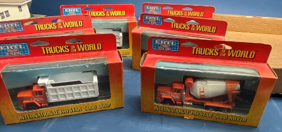 5 Ertl Trucks Of The World