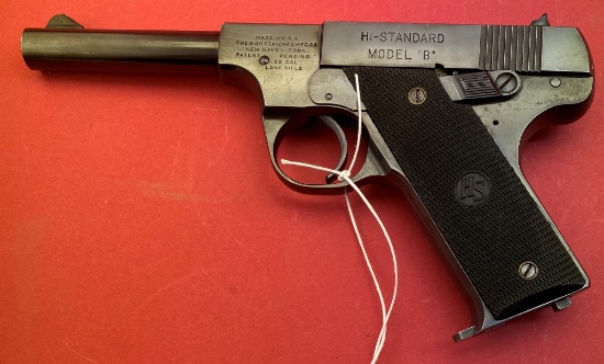 High Standard B .22lr Pistol