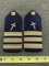 Protestant Chaplin Shoulder Boards Usn