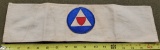 Civil Defense Ww2 Era Police Arm Band