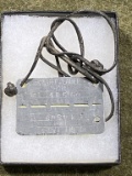 German Pow Dog Tag For Allied Prisoners