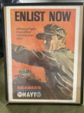 Navy Seabee Recruiting Poster