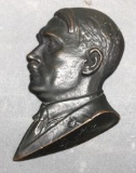 Brass Bust Adolph Hitler