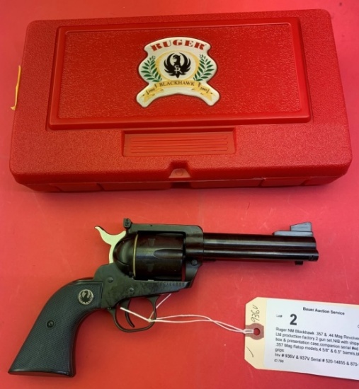 Ruger Nm Blackhawk .357 & .44 Mag Revolver