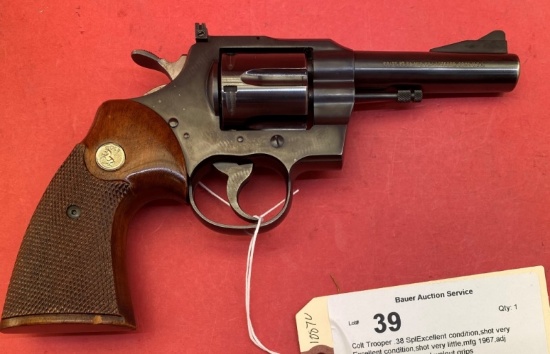 Colt Trooper .38 Spl Revolver