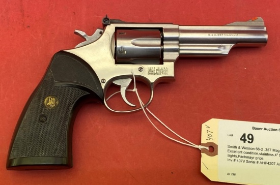 Smith & Wesson 66-2 .357 Mag Revolver