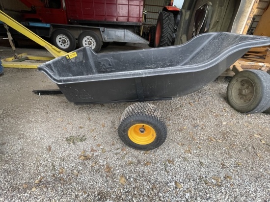 Poly Lawn Dump Cart