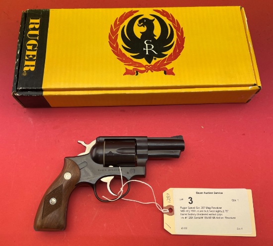 Ruger Speed Six .357 Mag Revolver