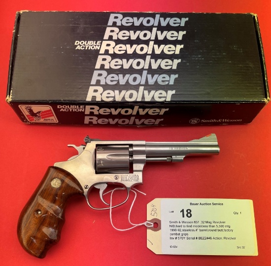 Smith & Wesson 631 .32 Mag Revolver