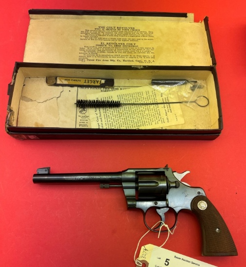 Colt Officers Model .22LR Revolver