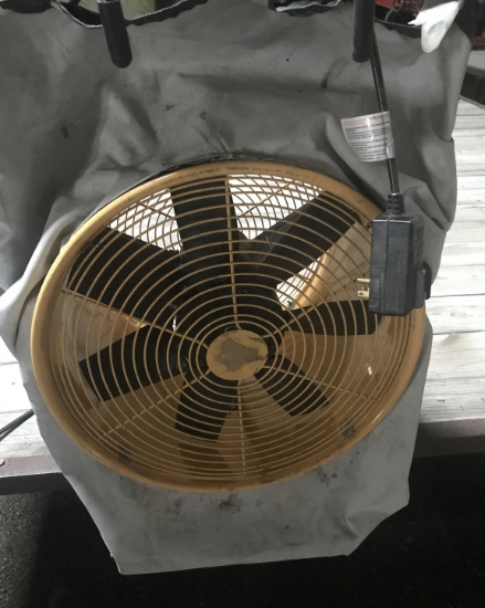 Fresh Air Grain Bin Dust Fan