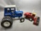 Ford 9600 Tractor & Ih Combine