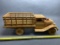 Handmade Wood Flatbed Stake Truck
