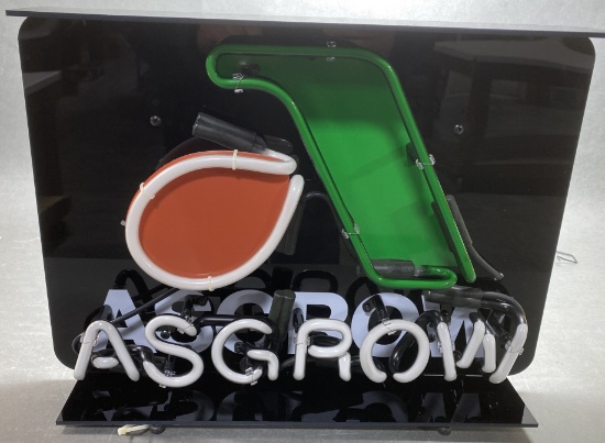 New Asgrow Promotional Neon Light