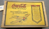 Coca-cola Coin Bank Airplane