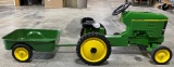 Ertl John Deere Pedal Tractor & Wagon