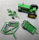 John Deere Tractor With Implements