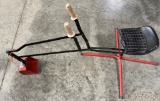 Seat Operated Clam Shovel