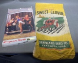 Seed Sack And Advertising Calendar