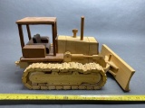 Handmade Wood Dozer