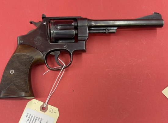 Smith & Wesson Mk Ii Hand Ejector .45 Auto Rim Rev