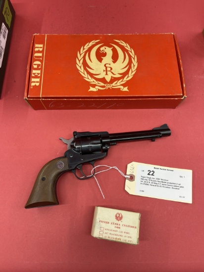 Ruger Nm Single Six .22rf Revolver
