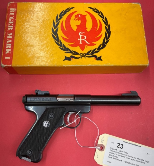 Ruger Mk I .22lr Pistol