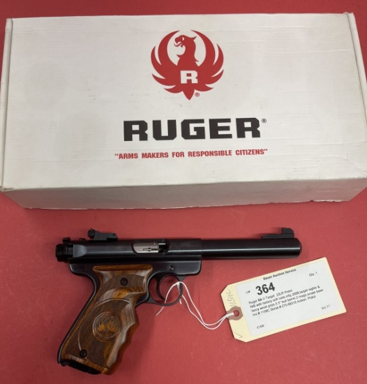 Ruger Mk Iii Target .22lr Pistol